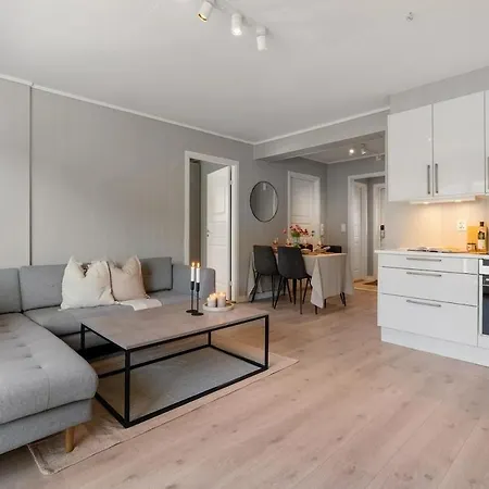 Bright And Modern 2-bed With Parking, Bbq And Lägenhet Bergen