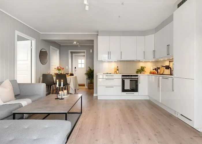 Bright And Modern 2-bed With Parking, Bbq And Lägenhet Bergen