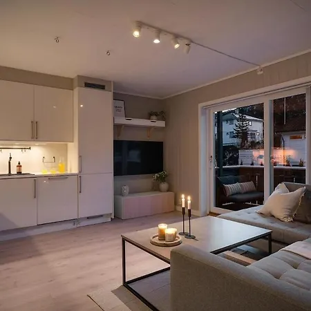 Bright And Modern 2-bed With Parking, Bbq And Берген